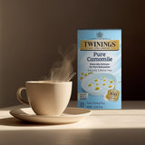 Twinings of London Pure Camomile Herbal Tea Bags, 25 Count