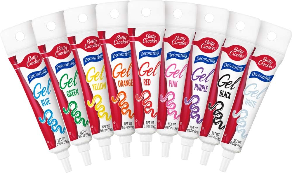 Betty Crocker Decorating Gel Red 0.68 oz (Pack of 2)