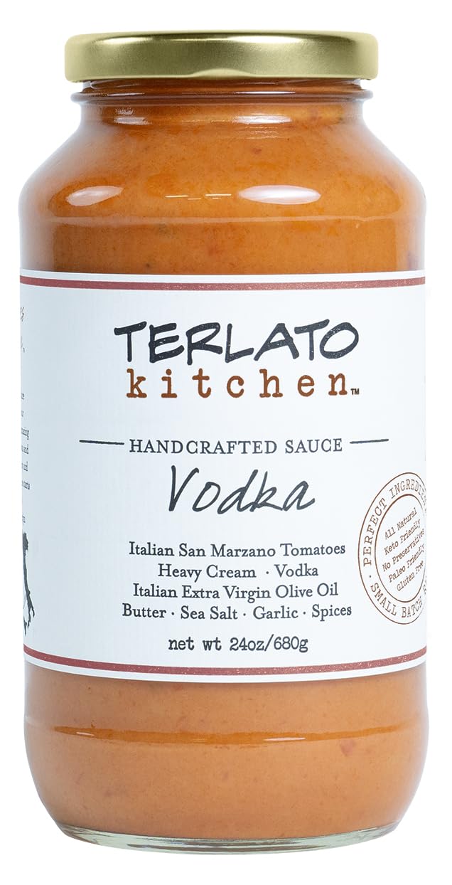 Terlato Kitchen Handcrafted Vodka Sauce, 4 Jars, 24 oz.