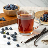 Teeccino Dandelion Blueberry Vanilla Herbal Tea, 10 Count - Rich & Roasted Herbal Tea That’s Caffeine Free & Prebiotic for Natural Energy, Coffee