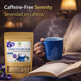 Butterfly Pea Flower Powder - 50 Tea Bags (2 g Each) - Vibrant Blue Herbal Tea - Antioxidant-Rich - 100% Natural, Vegan, Non-GMO, Sugar-Free
