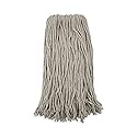 Boardwalk Premium Cut-End Wet Mop Heads, Cotton, 20oz, White, 12/Carton