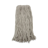 Boardwalk Premium Cut-End Wet Mop Heads, Cotton, 20oz, White, 12/Carton