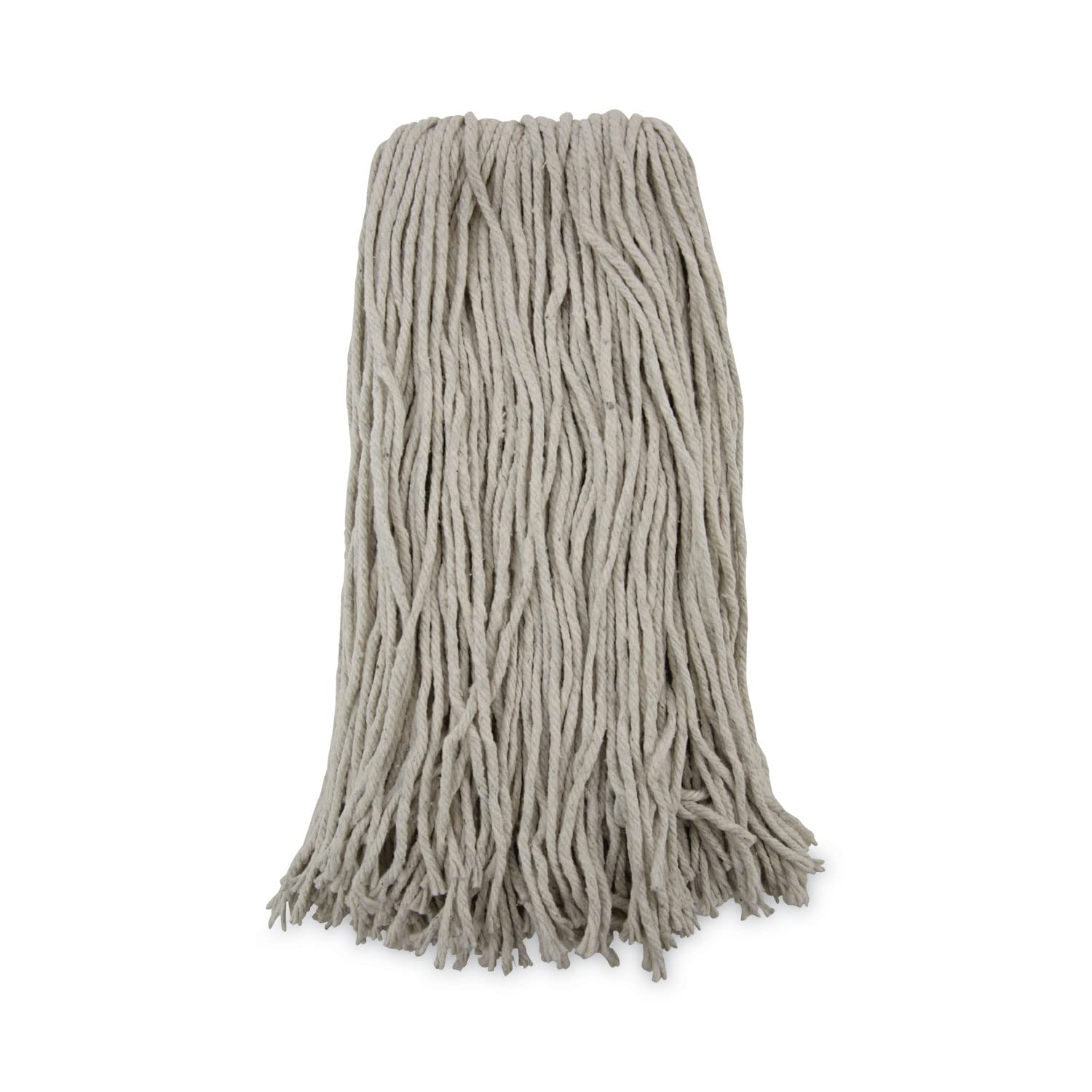 Boardwalk Premium Cut-End Wet Mop Heads, Cotton, 20oz, White, 12/Carton