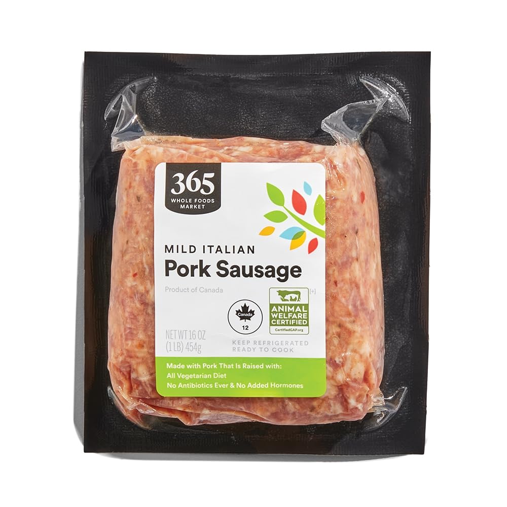 365 by Whole Foods Market 365 Mild Italian Pork Sausage, 16 OZ