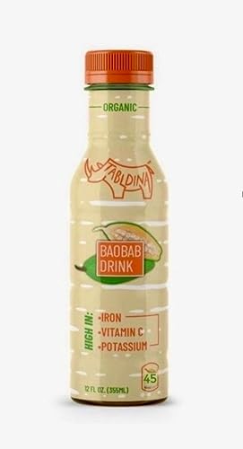 Baobab Drink Organic with Iron, Vitamin C and Potassium, 12 fl oz, 45 Calories