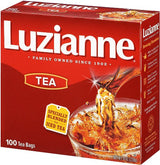 Luzianne Iced Tea Bags, Unsweetened, 400 Tea Bags (4 Boxes of 100 Count Pack), Specially Blended for Iced Tea, Clear & Refreshing Home Brewed Summer