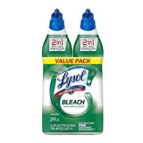 Lysol Complete Clean Toilet Bowl Cleaner with Bleach Value Pack, 2 Count