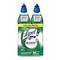 Lysol Complete Clean Toilet Bowl Cleaner with Bleach Value Pack, 2 Count