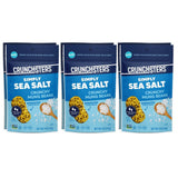 Crunchsters Crunchy Sprouted Mung Beans, Plant-Based Protein Super-Snack and Salad Topper, Gluten-Free, Nut-Free, Vegan, 6g Protein per Serving, 4oz