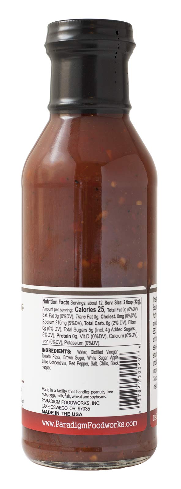 Paradigm Foodworks North Carolina Mop Sauce, 12 Fl Oz