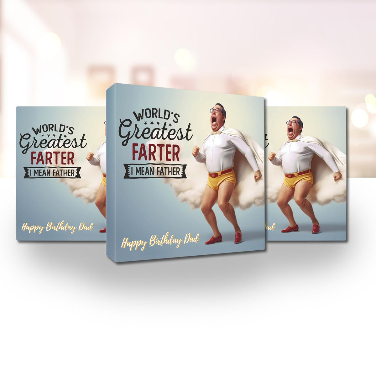 CoolGiftBox Dad Birthday Gift Funny Ideas, Gifts for Father who wants nothing, Father who has everything. Father presents from Daughter or from Kids