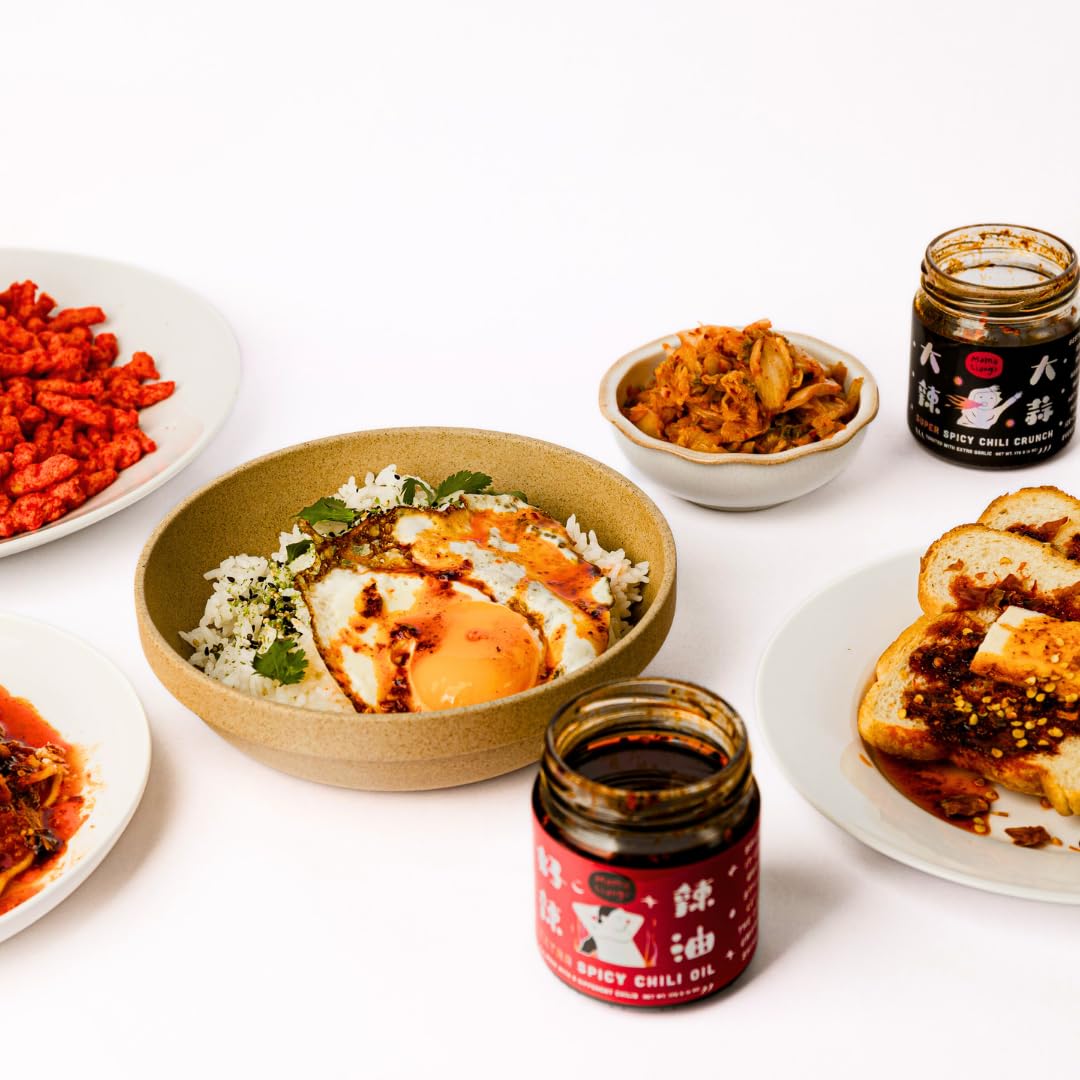 Mama Liang's Extra & Super Spicy Chili Oils (2 pack) (Chili Duo (one of each))