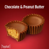 Zero Sugar Peanut Butter Cups - Miniatures Peanut Bite-Size Treat Candies Encased in a Crunchy Milk Rich Chocolate Shell for a Melt in Your Mouth