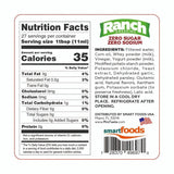 Mrs Taste Sugar Free Sauce, Zero Calories, Zero Sodium, Zero Sugar, High Fiber, Keto Friendly, Paleo Friendly, Condiments and Sauces (Ranch)