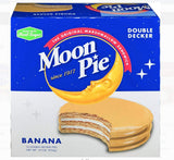 MoonPie Double Decker, Banana, 2.75 oz, 12 Count Pack