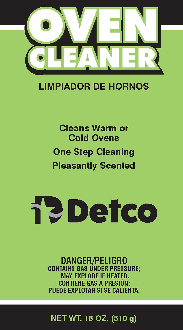 Detco Oven Cleaner