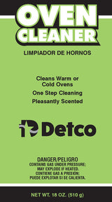 Detco Oven Cleaner