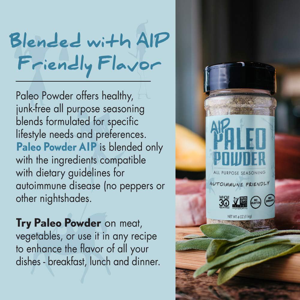 Paleo Powder Autoimmune Protocol All Purpose Seasoning | The Original Paleo Aip Seasoning Great for All Paleo Diets | Certified Keto Food, Paleo Whole