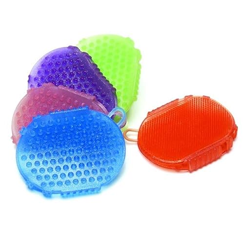 EquiEssentials Jelly Glitter Scrubber (Bubble Gum, One Size)