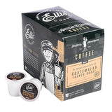 Ellis Coffee - Rainforest Alliance Certified Guatemalan French Roast - Dark Roast - Single Serve Coffee Pods - 24 Coffee Pods
