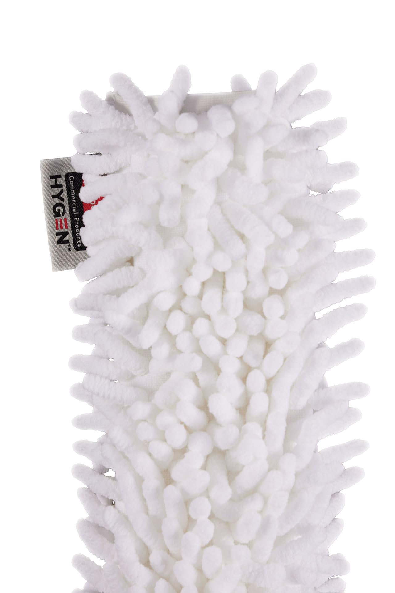 Rubbermaid Commercial Products HYGEN Flexible Microfiber Dusting Cover/Sleeve, 20 inch, White, for Janitorial/Professional Cleaning/Dusting/Wiping