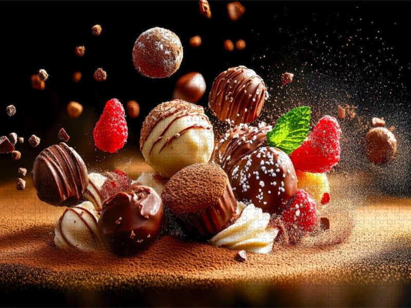 CALVENDO Puzzle Pralines and Chocolate | Size