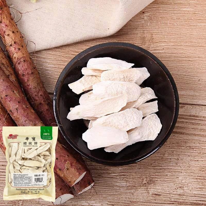 Sweet Post Dried Chinese Yam Slice - Wild Yam Root for Natural Health Herbal Tea,Congee and Soup Ingredients shanyao ???? ??? ??? ???? 16OZ
