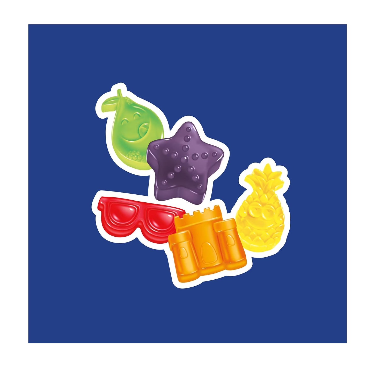 Jolly Rancher Tropical Gummies - Pack of 2 - Taste The Tropics with These Delicious Gummies - Great Flavors of Golden Pineapple, Lime, Mango, Fruit