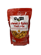 Clover Valley Sweet & Spicy Jumbo Trail Mix - 1 Re-Sealable Bag 24 oz- Honey Roasted Peanuts, Butter Toffee Nuts, Cajun Spiced Corn Sticks, Sesame