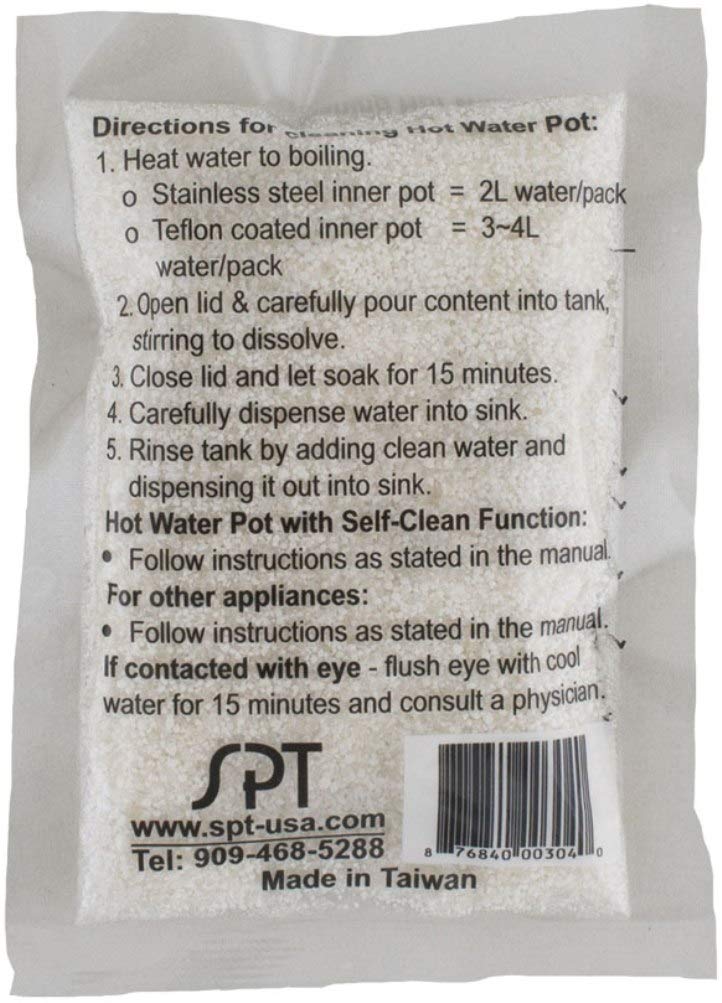 SPT CA-021x10 Water Pot Cleaner Ca-021 Citric Acid
