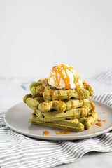 Mochi Foods Matcha Mochi Pancake Mix - Gluten-Free, Soft & Chewy, Easy-to-Make Pancakes - 8 oz