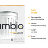 Cambio Roasters Organic Coffee Pods - Donut Blend Light Roast, The Only Organic Recyclable Aluminum Coffee Pods, Small Batch Roasted, Keurig®