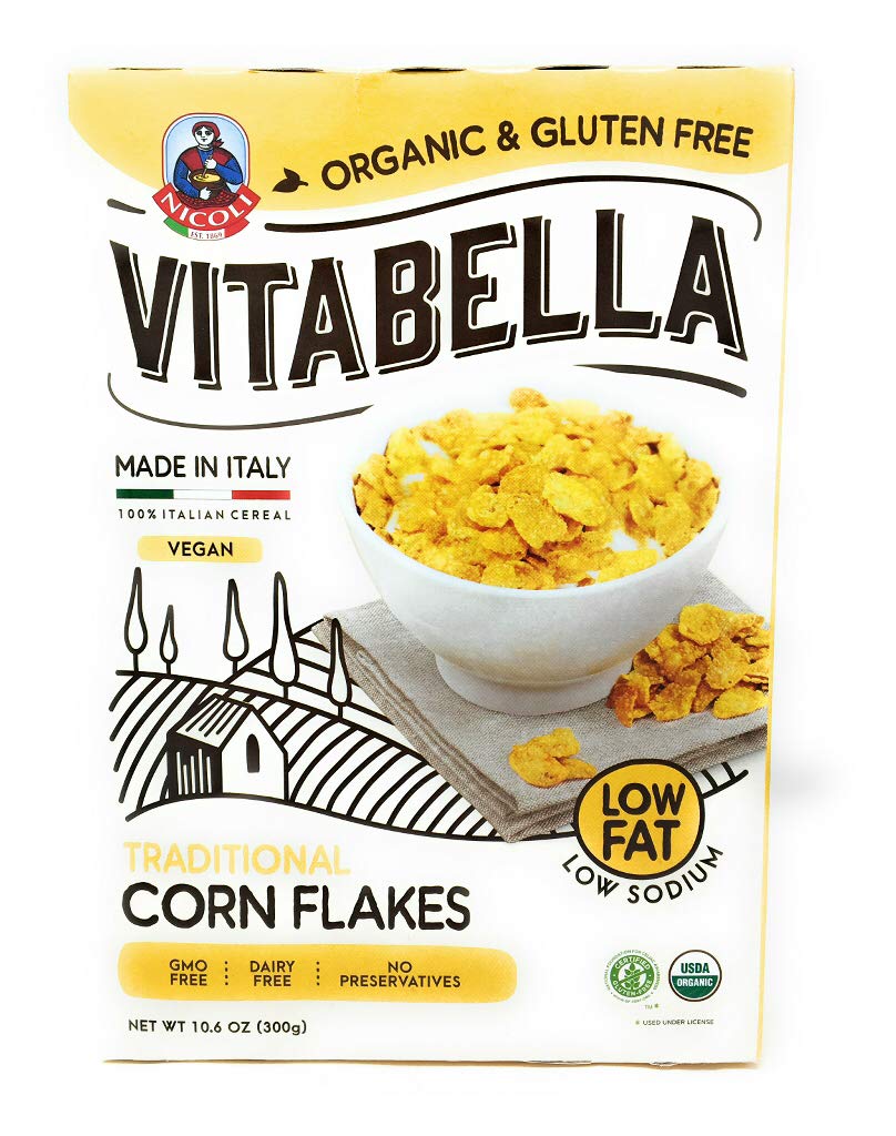 Vitabella Organic Traditional Corn Flakes, 10.6 OZ