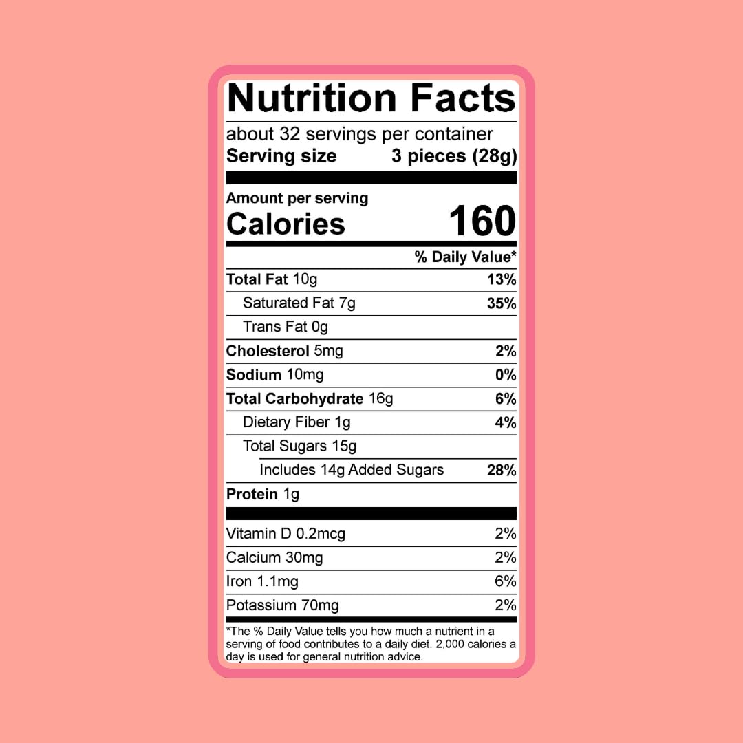 Maeve Chocolate Pink Bubbly Bonbons (2lb)
