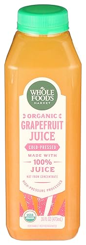WHOLE FOODS MARKET Organic Grapefruit Juice, 16 FZ