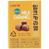 Lotte Milk Caramel | 50g | Pack of 12, Korean Candy, Rich and Delicate Milk Flavor Caramel, ?????