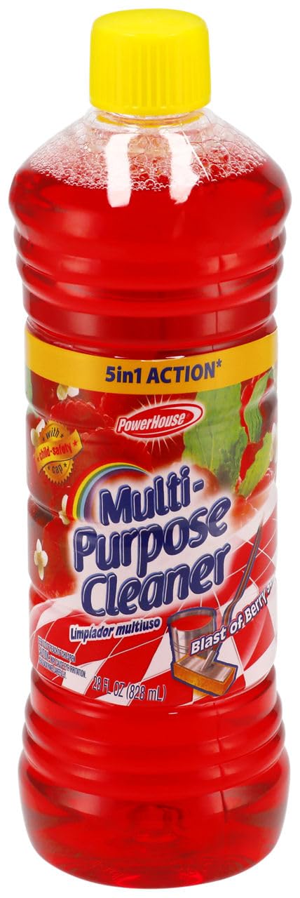 Powerhouse, Berry Blast Multi Purpose Cleaner, 28 Fl Oz