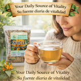 Muicle Herbal Tea (Mexican Honeysuckle) - 4 oz Loose Leaf - 100% Natural, Wildcrafted, Vegan, Non-GMO, Gluten-Free, Caffeine-Free - Authentic Mexican