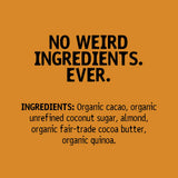 Hu Chocolate Bars | 8 Pack Almond Butter Puffed Quinoa Chocolate | Natural Organic Vegan, Gluten Free, Paleo, Non GMO, Fair Trade Dark Chocolate |