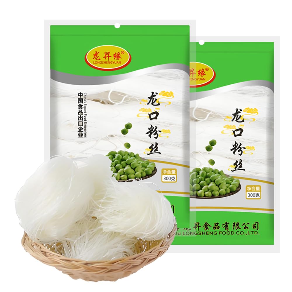 21.16oz Glass Noodles Stir fried dishes?cold mixed hot pot-Authentic Longkou Glass Noodles for Cuisine?vermicelli rice noodles?600g?