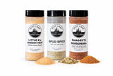 Deep Lake Trading Company Every Meal Trio Seasoning Gift Set - 3 Gourmet Seasoning Blends for Grilling, BBQ, Fish, Chicken, Beef & Vegetables