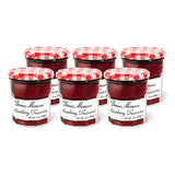 Bonne Maman Strawberry Preserves, 13 oz Glass Jars (Pack of 6) - Non-GMO, Made with Simple Ingredients