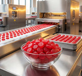 Cherry JuJu Gummy Coins - 2 lb Bulk Bag - Soft & Chewy Dollar?Stamped Candy - Classic Cherry JuJu Flavor - Perfect for Parties, Candy Buffets