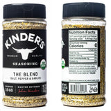 Kinder Organic The Blend Seasoning, SPG Salt Pepper Garlic All-Purpose Seasoning,12.5 oz (Pack of 2) + Bonus Taste Valley Gift