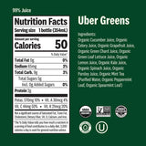 Suja Organic Green Juice Variety Pack | 6 Mighty Dozen and 6 Uber Greens | Plant-Based & Gluten-Free (12 fl oz, Pack of 12 total)