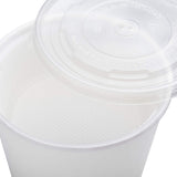 Karat 16oz PP Plastic Insert for 24-32oz Paper Food Container - 600 ct