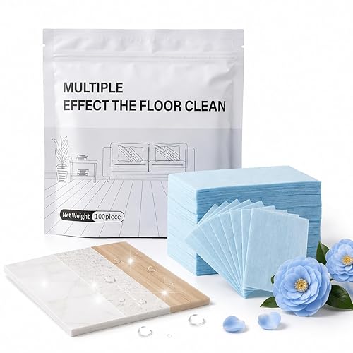 UsLikeDiy Multi-surface Floor Cleaning Tablets, Concentrated Deep Clean Pods, Works on Hardwood Tile Laminate Household Daily Cleaning, Camellia Fresh