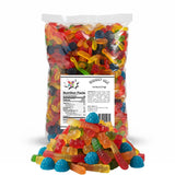 Gummy Candy Mix | 5 Pound Variety Pack | Gummy Bears, Worms,Blue and Red Raspberries | Assorted Fruit Flavors for Parties, Goodie Bags, Buffets