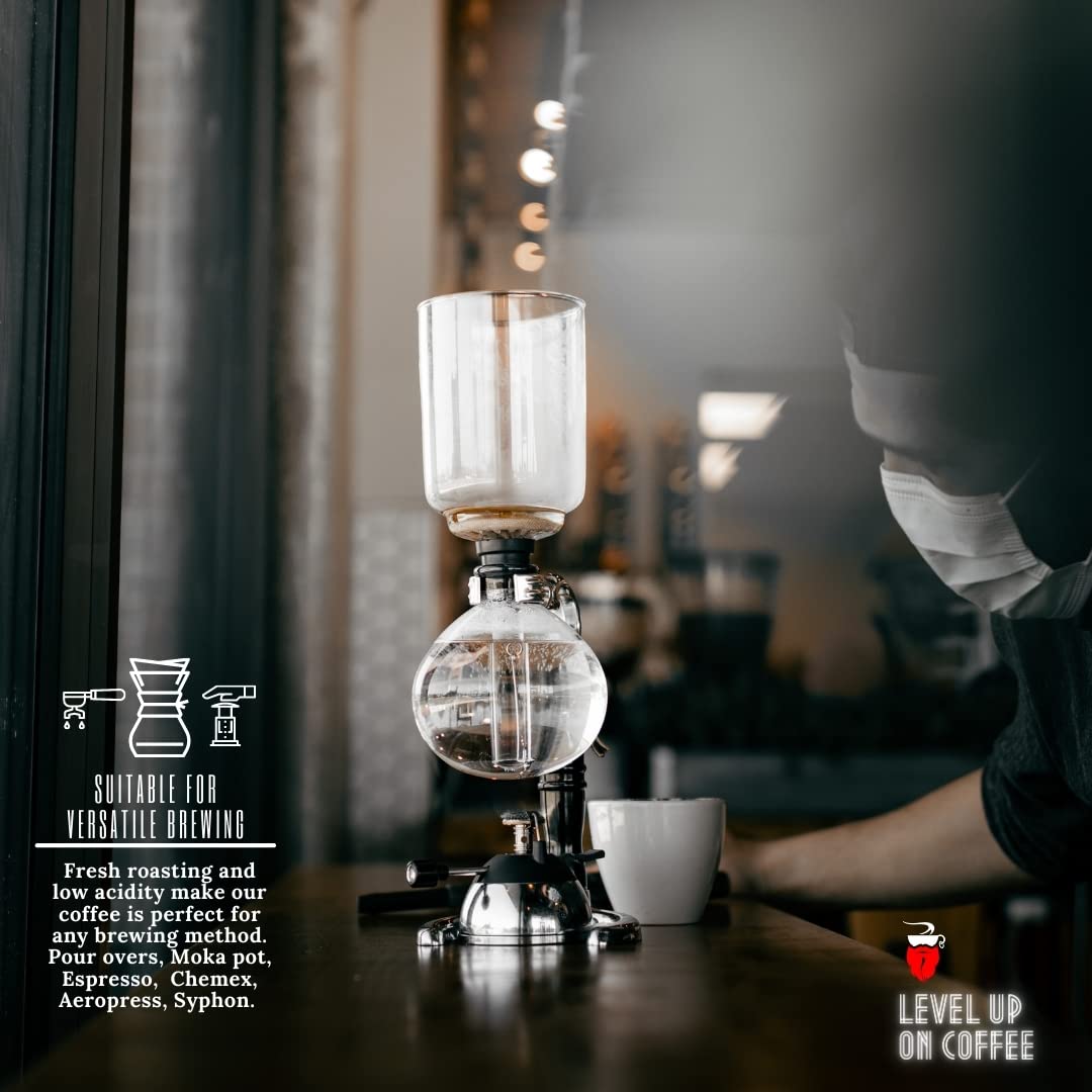 Barbarossa Colombian Supremo Coffee -Arabica Natural Premium Quality Handcrafted Medium Dark Artisan Roasted Whole Coffee Beans | 2019 Neighborhood